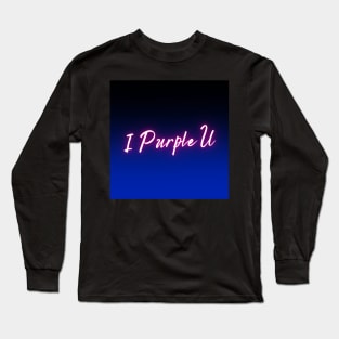 BTS I Purple U My Universe Long Sleeve T-Shirt